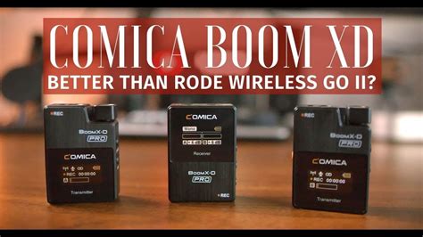 Comica Boom Xd Pro Better Than Rode Wireless Go Youtube