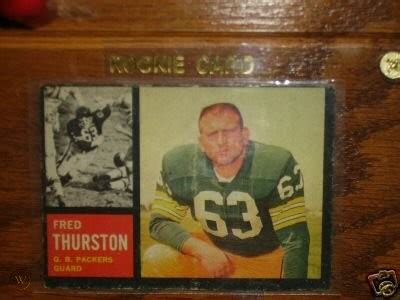 Fuzzy Thurston Personal Award Green Bay Packers Vintage | #21969714