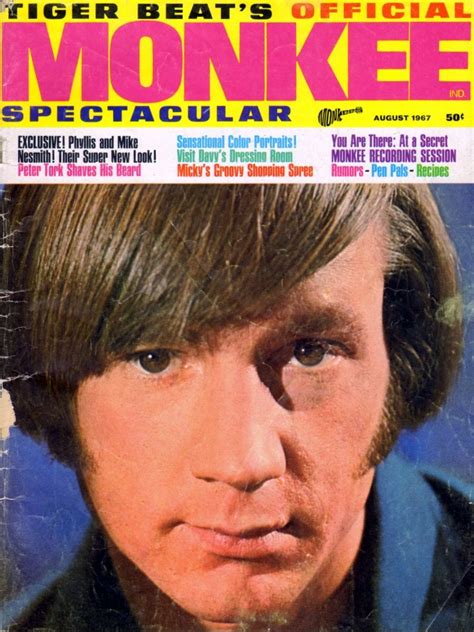 Tiger Beats Monkee Spectacular August 1967 Tiger Beat Teen Magazine The Monkees