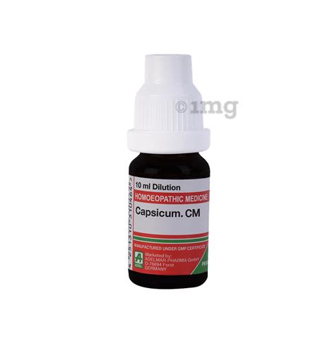 ADEL Capsicum Dilution CM Buy Bottle Of 10 Ml Dilution At Best Price