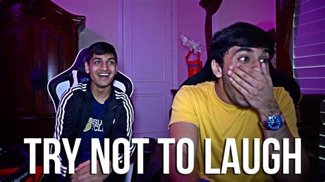 Try Not To Laugh Challenge 2 Ft Saadz Youtube