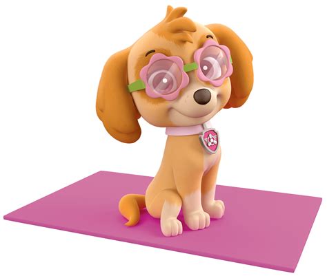 skye ready for the gym paw patrol clipart png | Paw patrol, Paw patrol ...