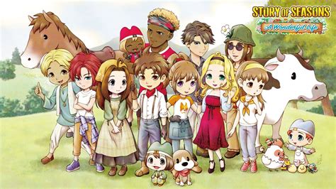 Story Of Seasons A Wonderful Life Launch Trailer Youtube