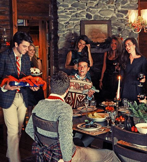 Ski Lodge Winter Party Inspiration Create Enjoy