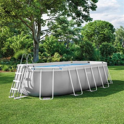 Piscine Prism Frame Ovale 5 03 X 2 74 X 1 22 M INTEX