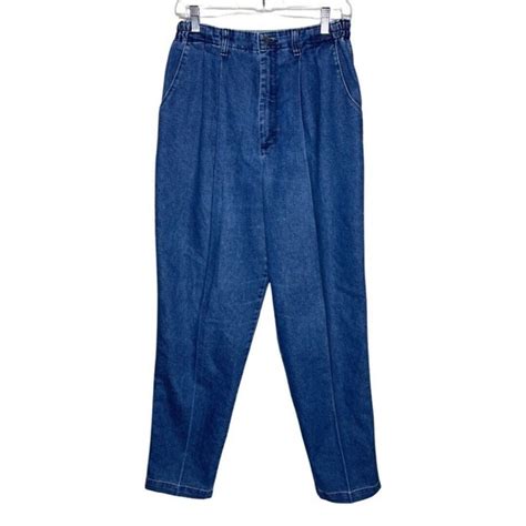 Lee Jeans Lee Jeans Womens 6 28 Blue Trouser Style Tapered Leg