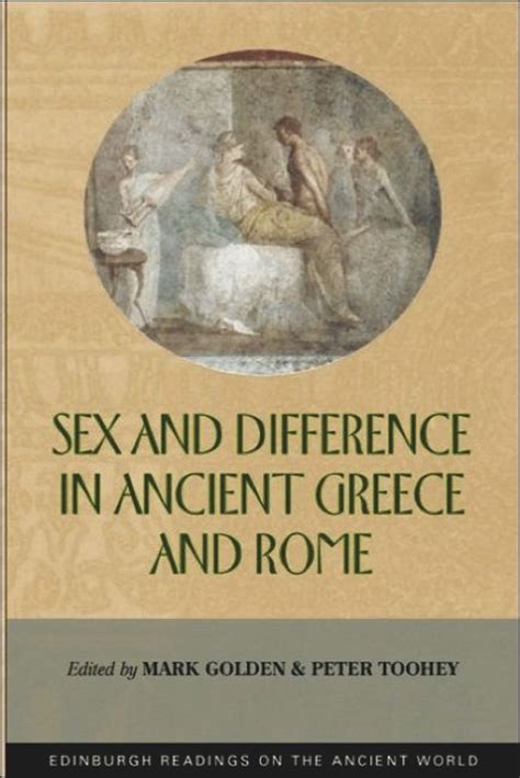 Sex And Difference In Ancient Greece And Rome