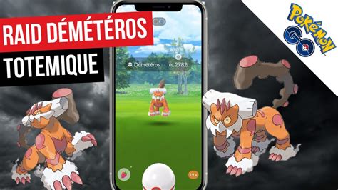 Pokémon GO Demeteros Totemique est enfin disponible en raid mais