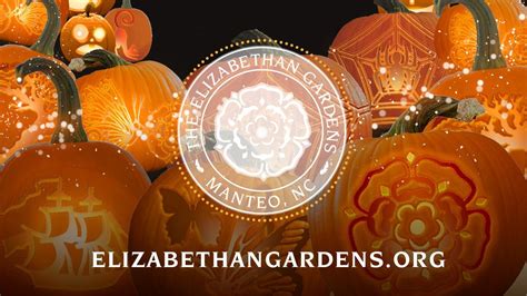 The Elizabethan Gardens Celebrates Night Of 1587 Pumpkins And They