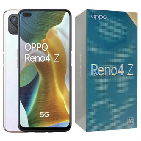 OPPO Reno4 Z 5G CPH2065 128GB Dew White Unlocked Smartphone For