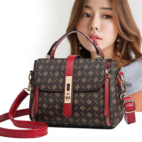 Bag Female New Shoulder Large Capacity Middle Aged Messenger