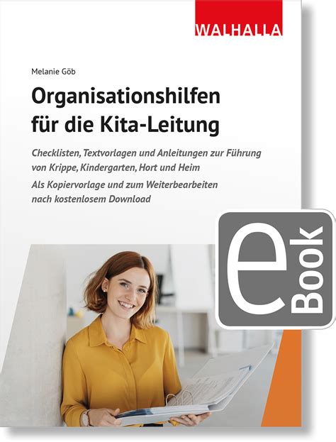 Organisationshilfen für Kita Leitung WALHALLA Fachverlag