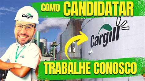 Como Achar VAGAS De EMPREGO No TRABALHE CONOSCO CARGILL YouTube