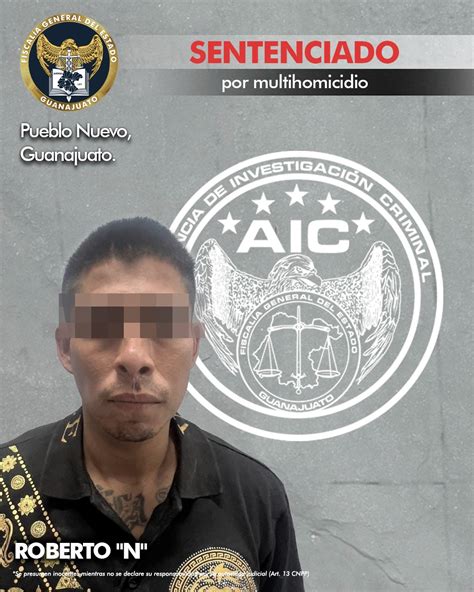 Sentencian A Miembro De Grupo Criminal Por Multihomicidio En Pueblo