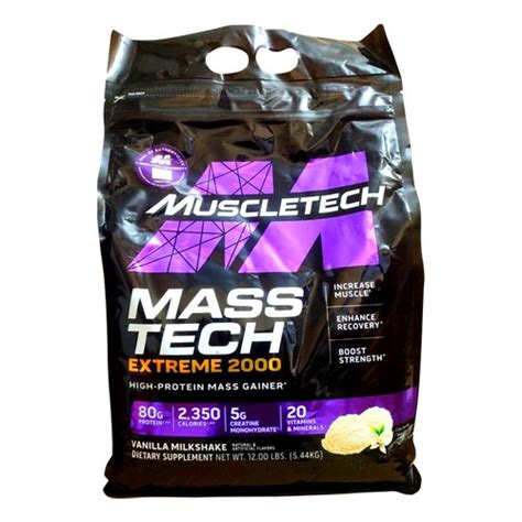 OFFER PRICE Muscletech Mass Tech Xtreme 2000 Mass Gainer 12 Lbs