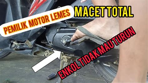 Cara Memperbaiki Engkol Macet Kick Starter Beat Keras YouTube