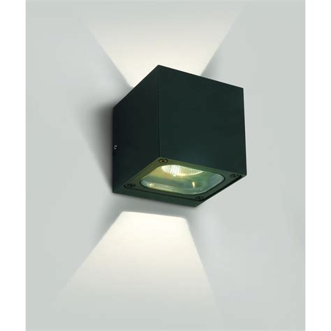 One Light Cube Wall Lights Up Down Buiten Wandverlichting X