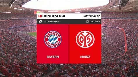 Bayern Munich Vs Mainz Full Match Replay Bundesliga