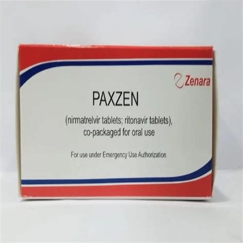 Paxzen Zenara Tablet At Rs 11500 Box Nirmatrelvir And Ritonavir