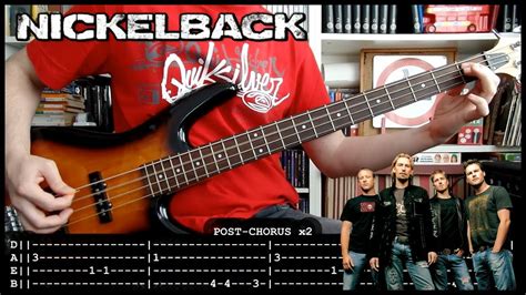 NICKELBACK How You Remind Me Bass Cover W Tabs Lyrics YouTube