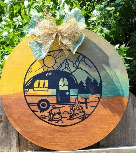 Camper Sign Camper Welcome Snow Bird Sign Personalized Etsy