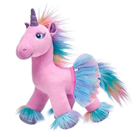 Ripley Peluche Unicornio Rosa Fairy Friends Con Tutu Pastel Build A Bear