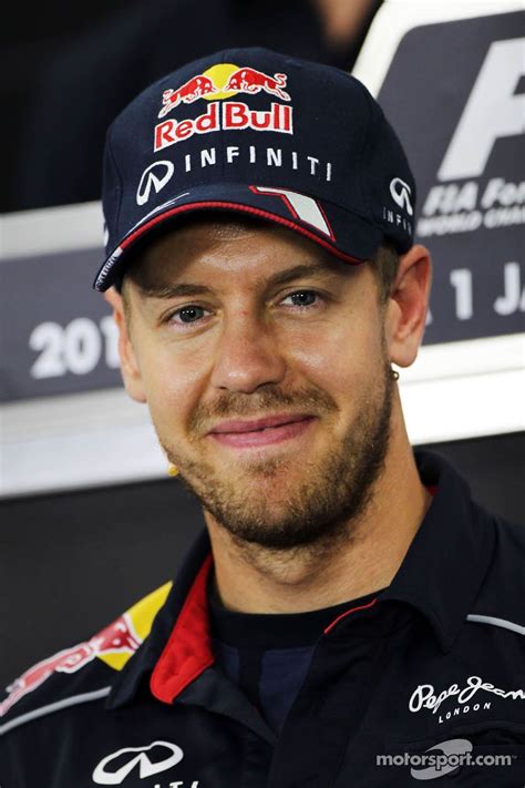 Sebastian Vettel, Red Bull Racing in the FIA Press Conference | Main gallery | Photos ...