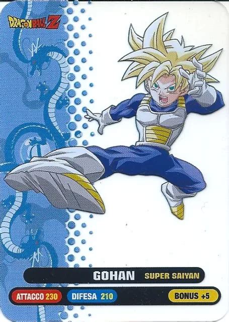 Dragon Ball Z Lamincards Diramix N Gohan Eur Picclick It