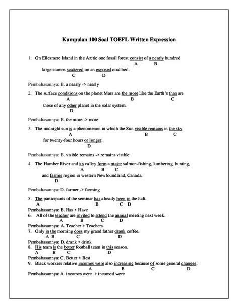 100 Soal Toefl Dan Jawabannya Jazz Music Louis Armstrong Tema Kelas