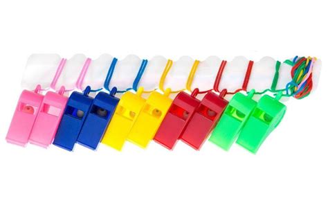 SourceDirect - Whistles - Plastic Various Colors Whistle | Shop Today. Get it Tomorrow ...