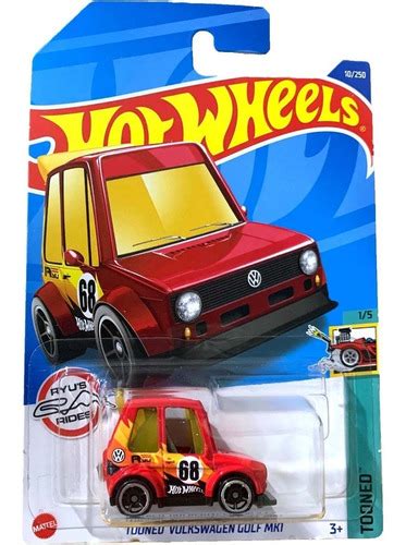 Volkswagen Golf Mk Tooned Escala Hot Wheels Cuotas Sin Inter S