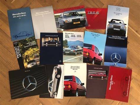 Brochures Catalogues Mercedes Benz W124 W126 R129 W201 Catawiki