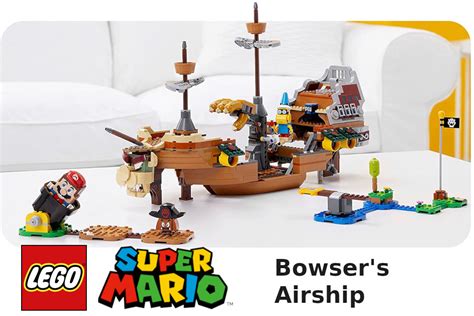 Revelado el set LEGO Super Mario Bowser's Airship 71391 | Entre Bricks