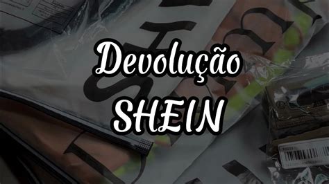 Como devolver roupas na SHEIN I Devolução SHEIN I Vem aprender YouTube