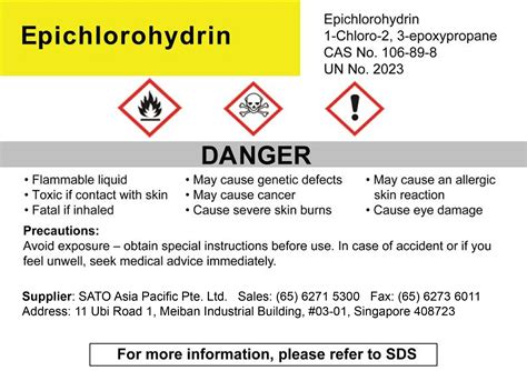 Ghs Label Printing By Sato