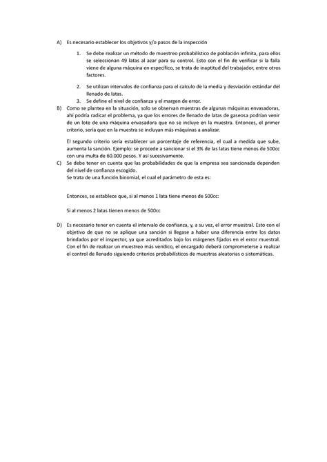 Tp Estadistica Estadistic A Tp A Es Necesario Establecer Los