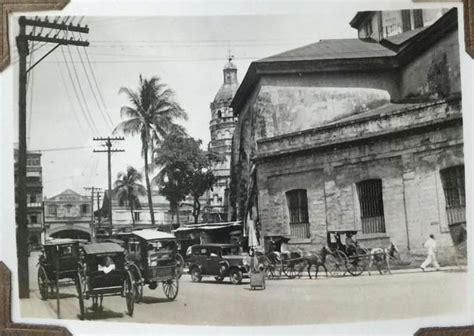 1920s Photo Of Sta Cruz Manila Philippines Culture Manila