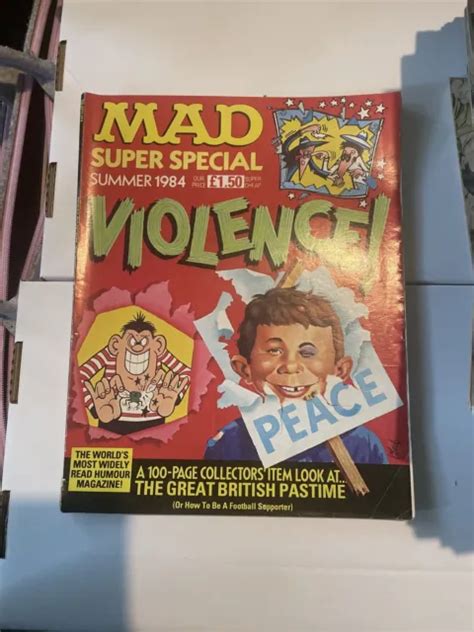 Vintage Mad Magazine Super Special Summer 1984 Eur 808 Picclick Fr