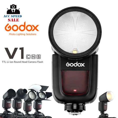 Godox Flash V1 Ttl Li Ion Battery รับประกันศูนย์ 3 ปี Shopee