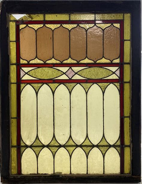 Large Vintage Stained Glass Window Mar 15 2020 Crn Auctions Inc