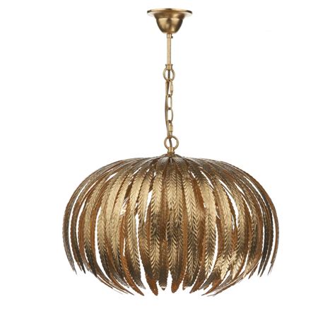 Adding Beauty and Decor to Your House with the Gold Ceiling Light ...