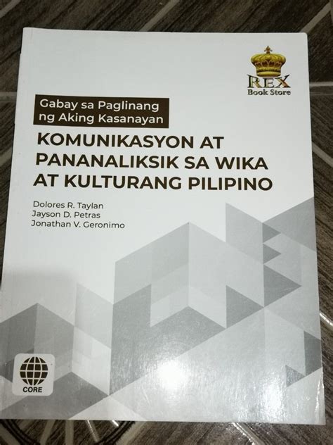 Komunikasyon At Pananaliksik Sa Wika At Kulturang Pilipino Hobbies