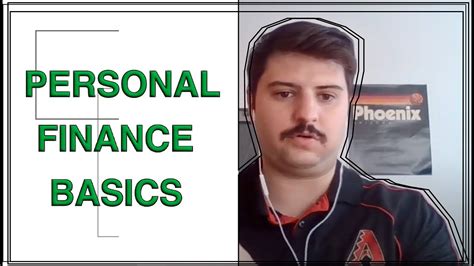 The Personal Finance Basics You Need To Know Youtube