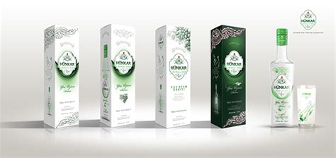 HUNKAR Turkish Raki packaging on Behance