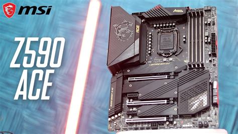 MSI MEG Z590 ACE Gaming Motherboard Intel 11th Gen Motherboards Are