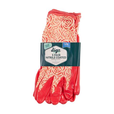 Popshelf Digz Nitrile Coated Garden Gloves Hamilton Place