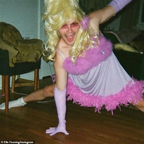 Elle Fanning Shares Never Before Seen Snaps Of Her Britney Spears Halloween Costume From Last