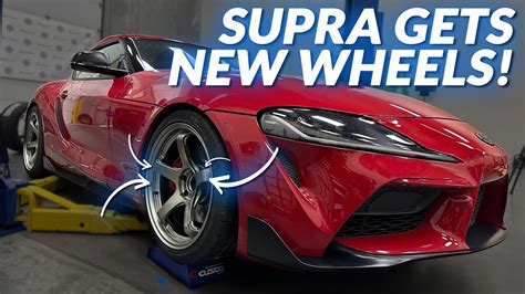 Advan Gt Beyond Wheels For The Supra Youtube