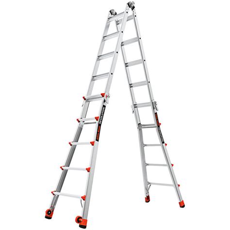 Little Giant Revolution 2 0 11 19 Type 1a Aluminum Articulated Extendable Ladder 13122 001