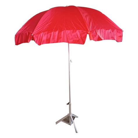 Side Pole Round Ujala Polyester Garden Umbrella Canopy Size 18inch D